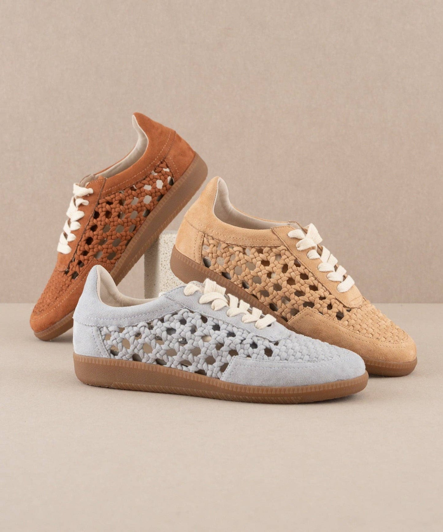 Oasis Society The Sandy | Crochet Detailed Sneaker