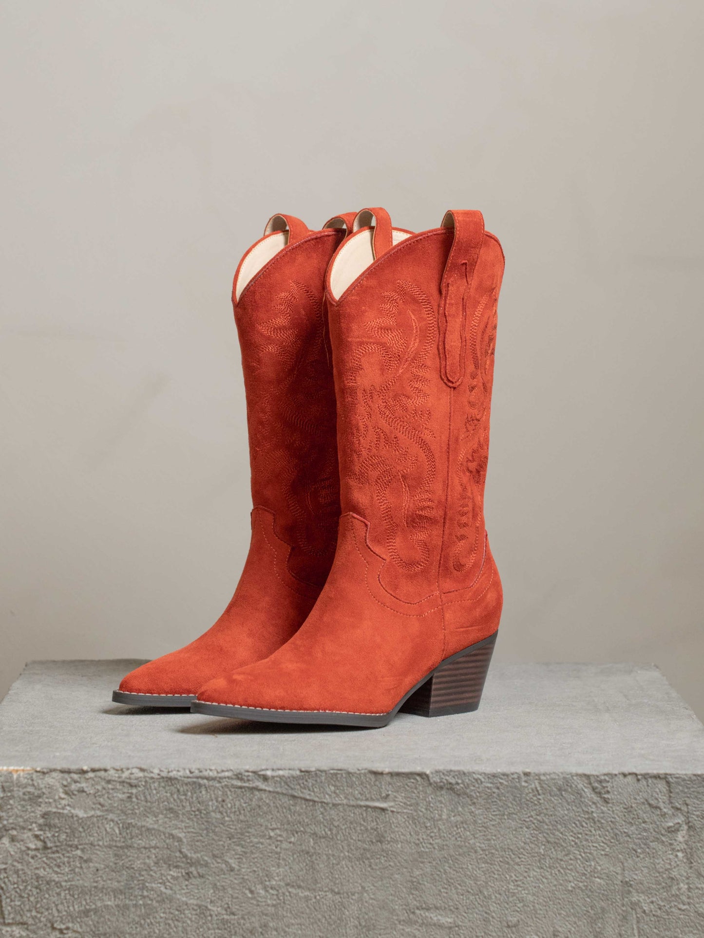 The Amaya | Red Classic Western Boot