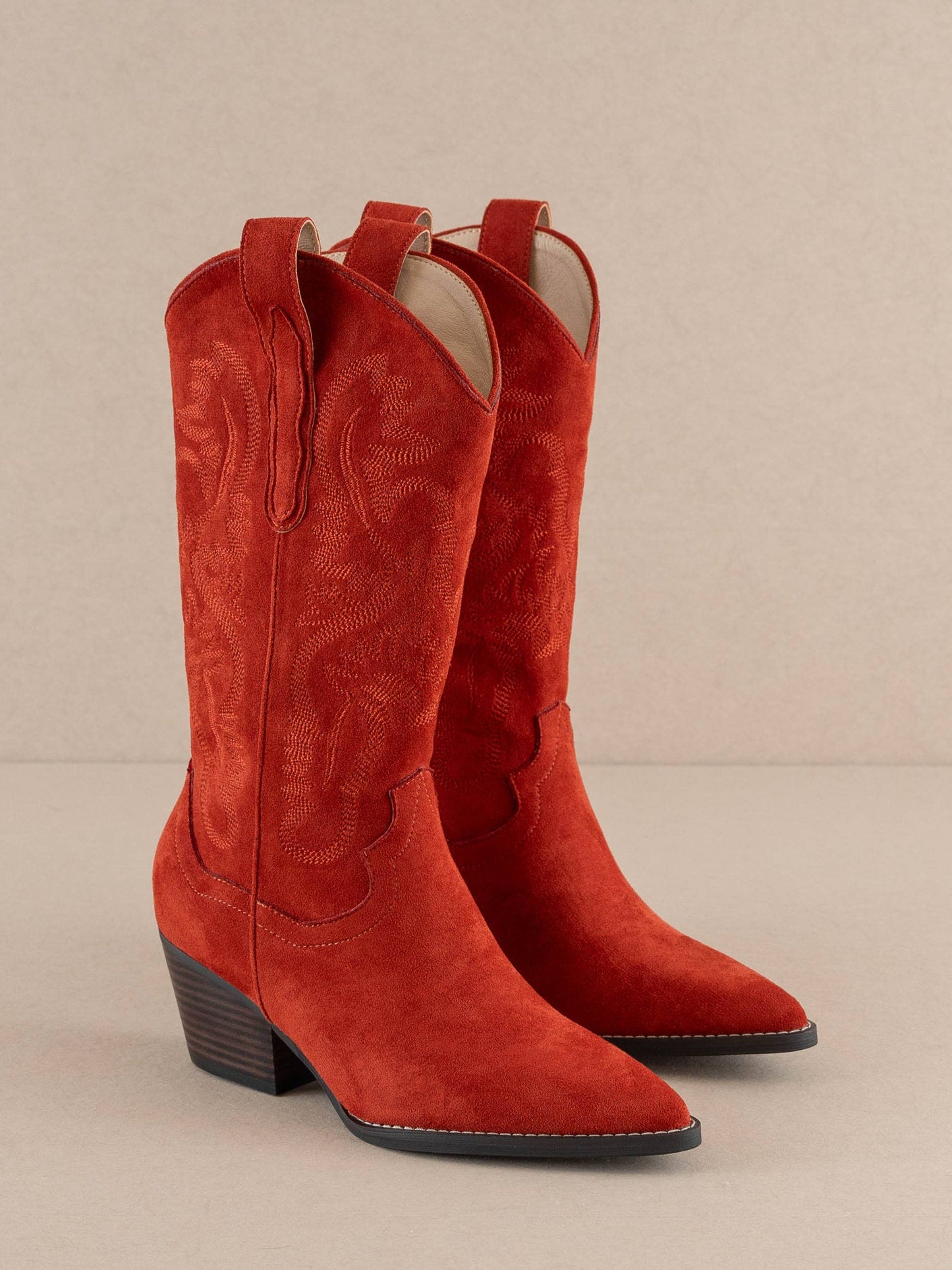 The Amaya | Red Classic Western Boot