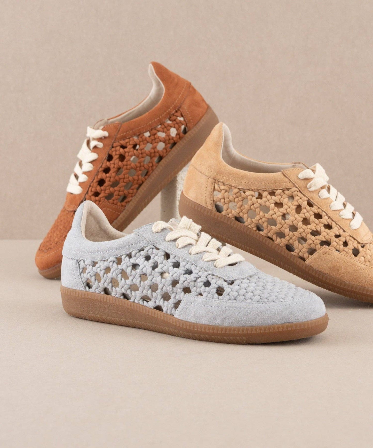 Oasis Society The Sandy | Crochet Detailed Sneaker