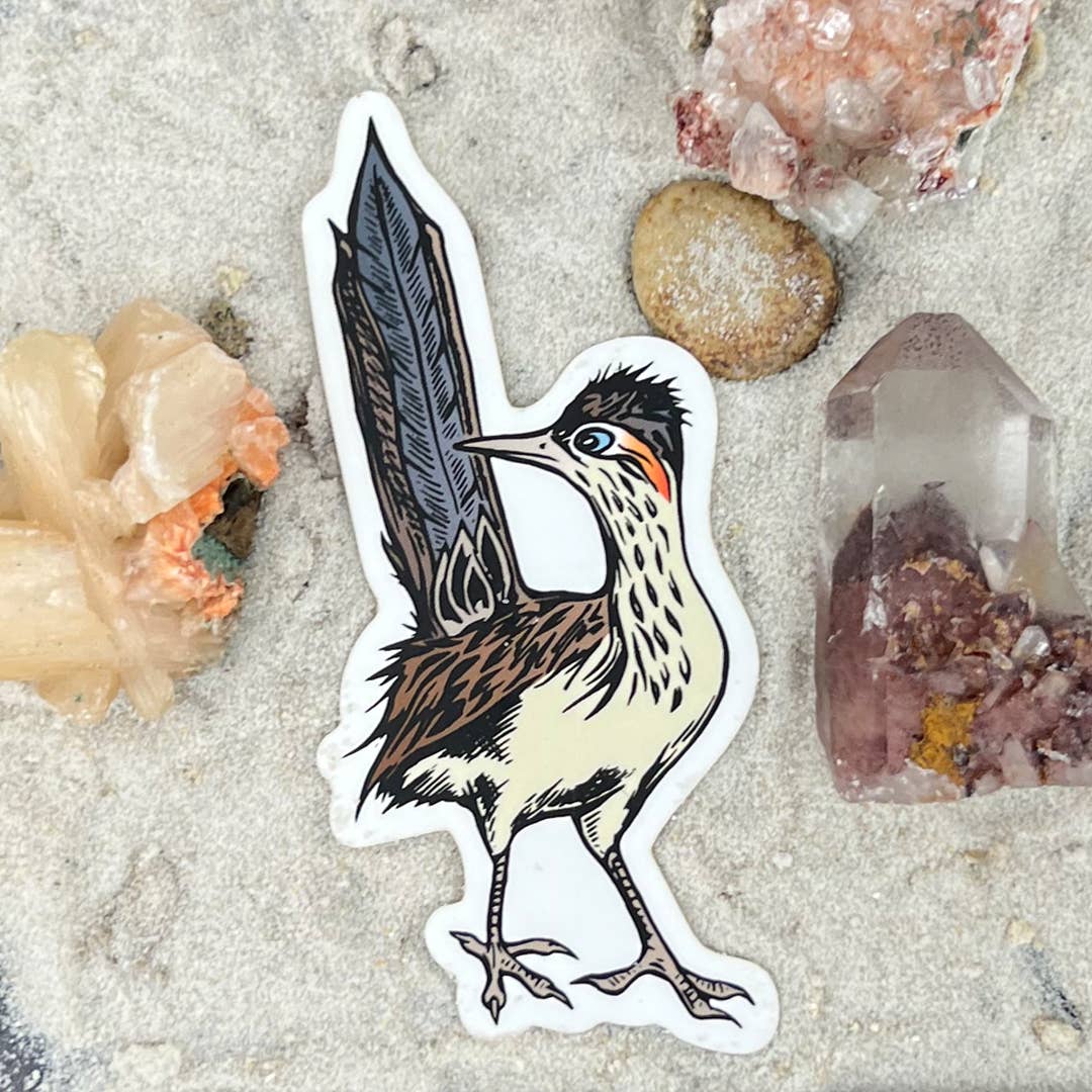 Roadrunner Die Cut Sticker New