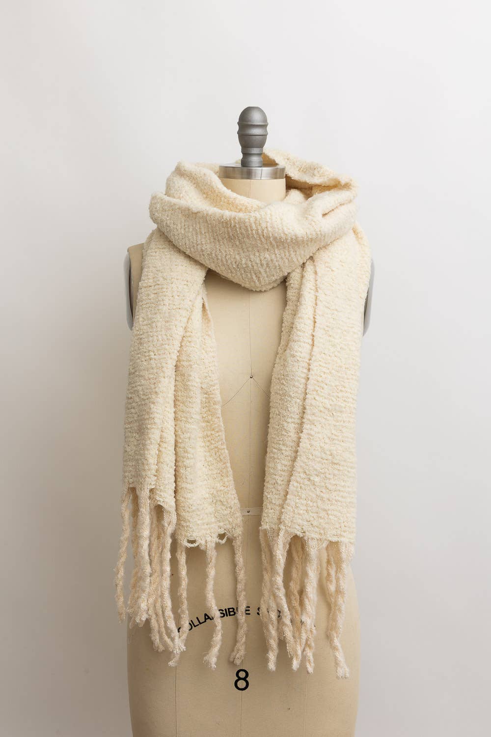 Cozy Knit Scarf with Tassels - Classical Bestseller!