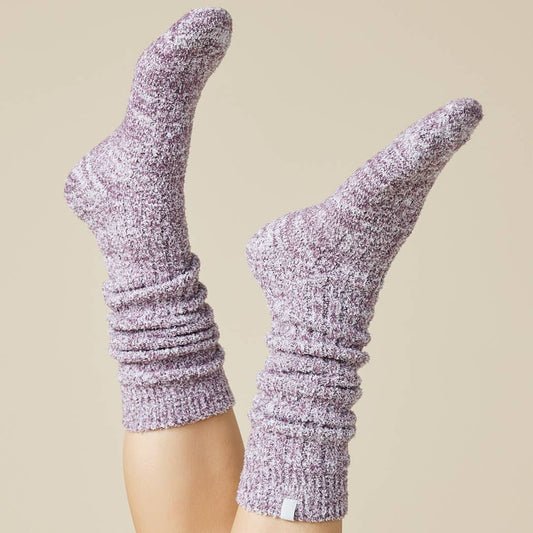 Women's Soft, Cozy, Slouchy Marshmallow Socks with Grippers