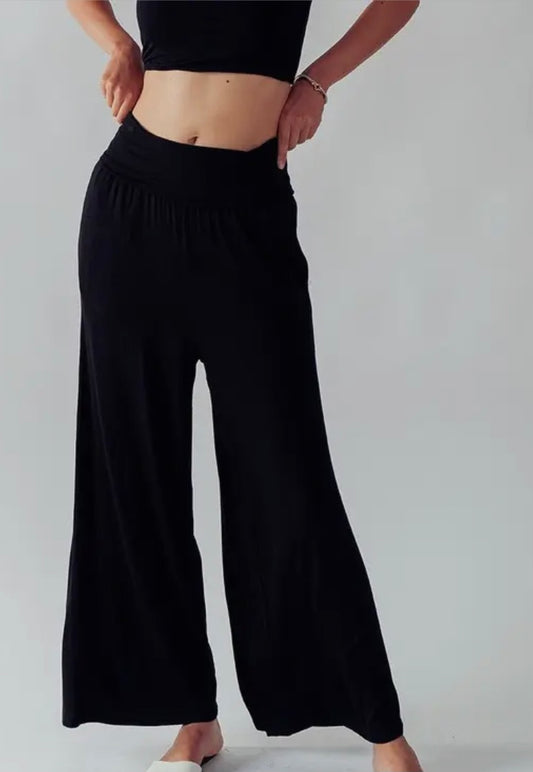 Urban Daizy -Bianca - Power Soft Pocket Wide Leg Pant