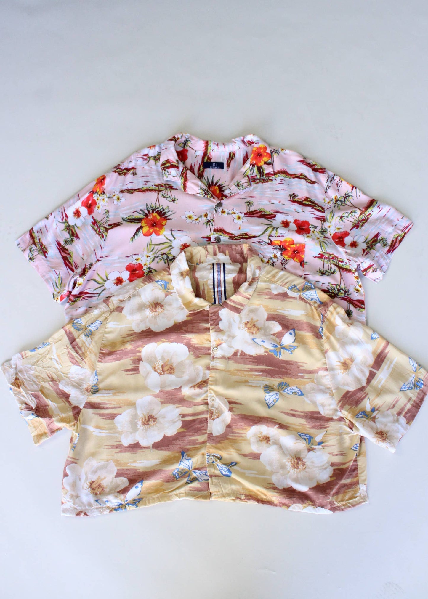 Tamera - Crop Tropical Shirt Bundle
