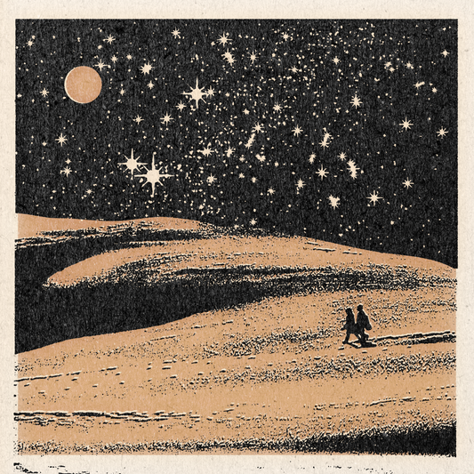 'Wandering, Not Lost' Print