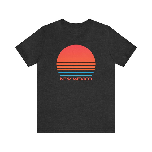 New Mexico Retro 80s Unisex Graphic Tee by Hey Mounta