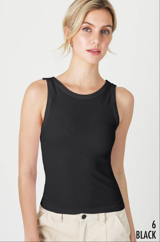 Nikibiki - Reversible Ribbed Tank Top